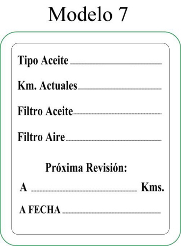 Pegatinas resinadas para portamatrículas coche